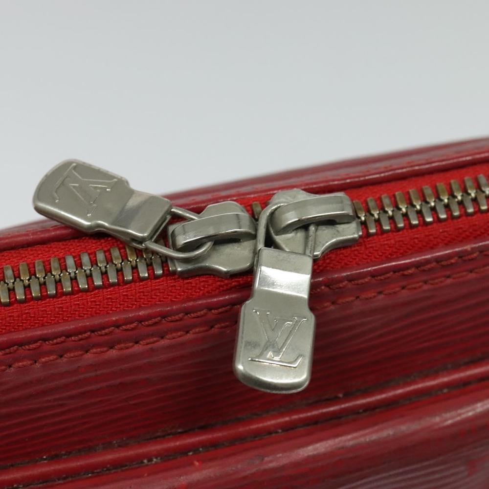 LOUIS VUITTON Epi Vivienne MM Business Bag Red M5912E LV Auth ki5742 - Picture 10 of 16